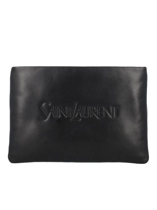 Clutch Pouch 779526AADA11000 Black - SAINT LAURENT - BALAAN 1