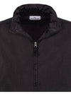 Men's Logo Patch Nylon Metal Zip-up Jacket Black - STONE ISLAND - BALAAN 4