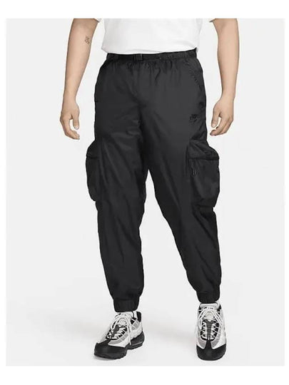 Tech Lined Woven Track Pants Black - NIKE - BALAAN 2