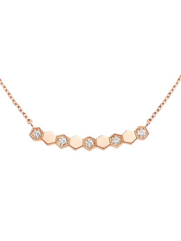 Bee My Love Pendant Rose Gold Diamond - CHAUMET - BALAAN 1