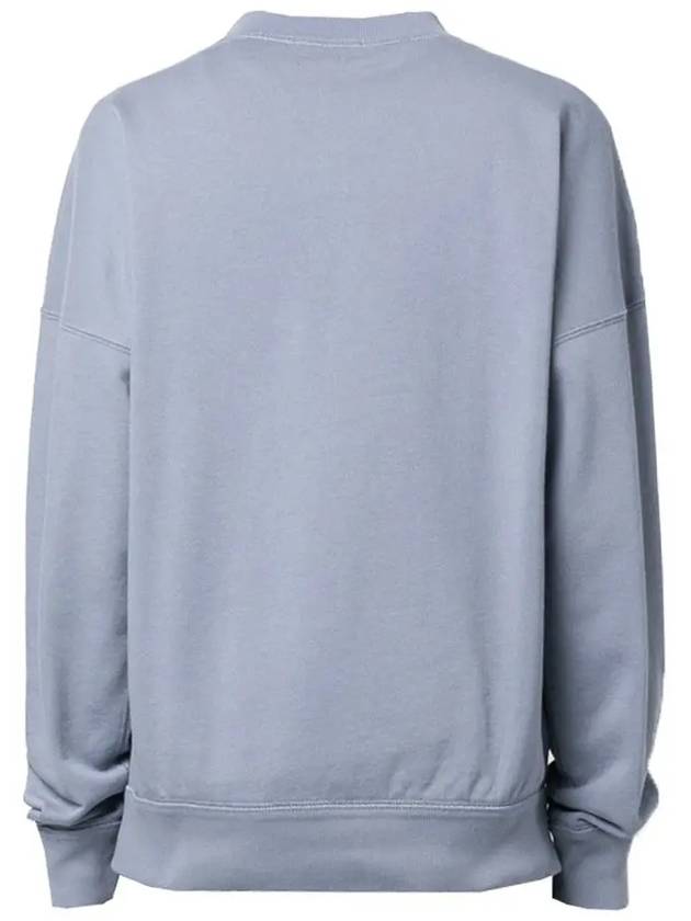 Melvis Big Logo Sweatshirt Grayish Blue - ISABEL MARANT - BALAAN 4