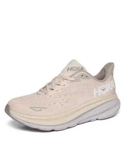 Clifton 9 Low Top Sneakers Oat Milk - HOKA ONE ONE - BALAAN 2