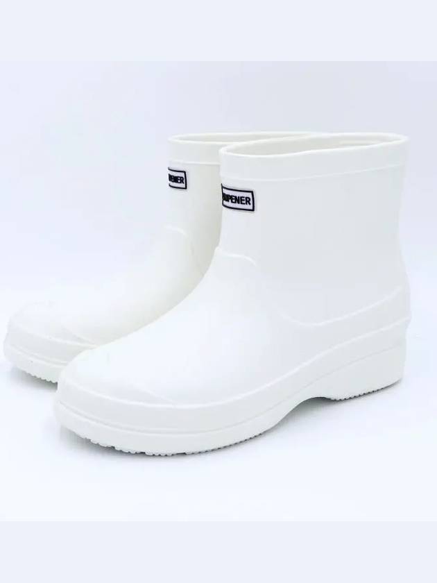 SPSHRNBTS Women's Lightweight Cushion Middle Rain Boots White - SUPENER - BALAAN 3