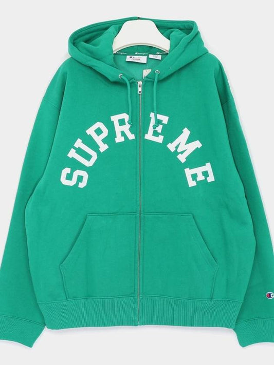 SS24SW37 GREEN Champion Collaboration Jacket - SUPREME - BALAAN 2