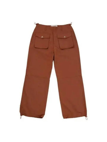 Cargo Nylon Pants Orange - HERETIC - BALAAN 1