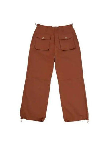 Cargo Nylon Pants Orange - HERETIC - BALAAN 1