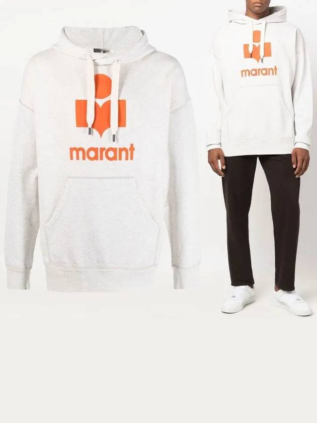 Men's Logo Hoodie White - ISABEL MARANT - BALAAN 2