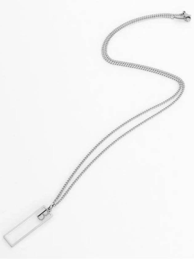 Men's Stick Necklace Surgical CLEF B CLIP - BASSCLEF - BALAAN 5