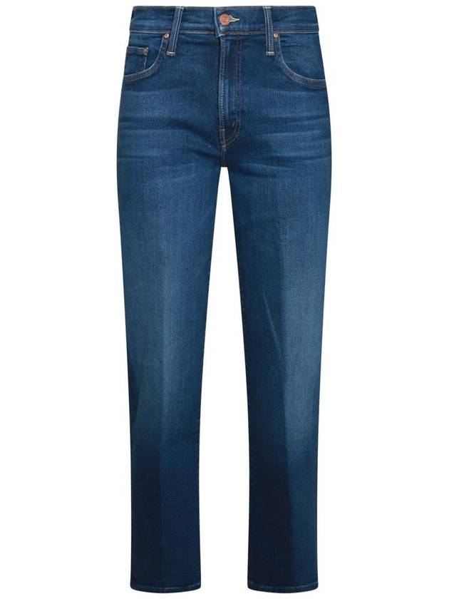 Mother Blue Cotton Denim Jeans - MOTHER - BALAAN 3