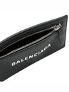 Logo Leather Card Wallet Black - BALENCIAGA - BALAAN 5