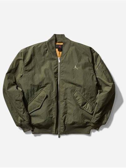 Jordan Renegade Bomber Jacket Medium Olive - NIKE - BALAAN 2