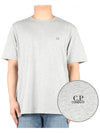 Logo Short Sleeve T-Shirt Grey - CP COMPANY - BALAAN 2