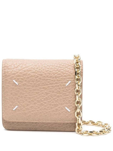 Embroidery Logo Chain Cald Wallet Biche - MAISON MARGIELA - BALAAN 1