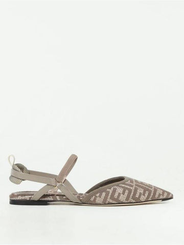 Colibri Lite Sandals Mule Dove Grey - FENDI - BALAAN 1