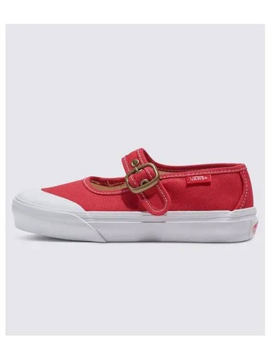 KIDS Mary Jane Canvas Tomato VN000CRXH2D1 - VANS - BALAAN 1