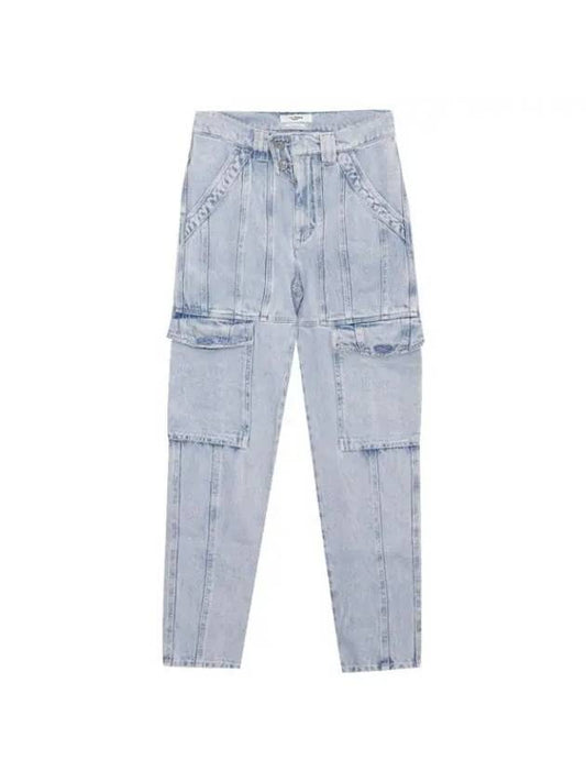 VAYONEO PA2221 22A023E 30LU Bayoneo Patch Pocket Jeans - ISABEL MARANT - BALAAN 1