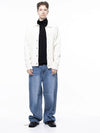 Men s M243OT02IV Dense Cable Collar Neck Knit Button Cardigan Ivory - CHANCE'S NOI - BALAAN 5