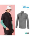 Check Pattern Long Sleeve Collar T-Shirt DO1MTS013 - DISNEY GOLF - BALAAN 1