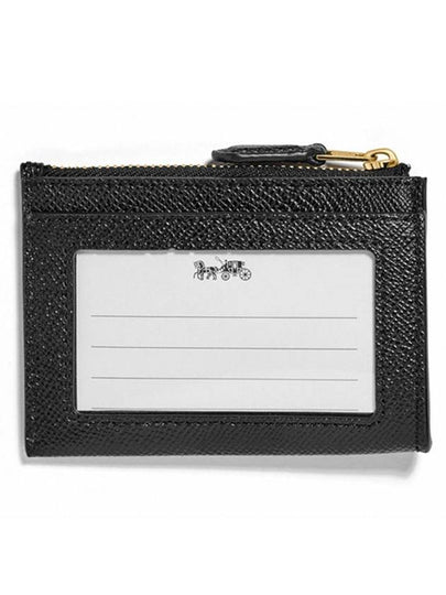 card keyring coin purse black - COACH - BALAAN 2