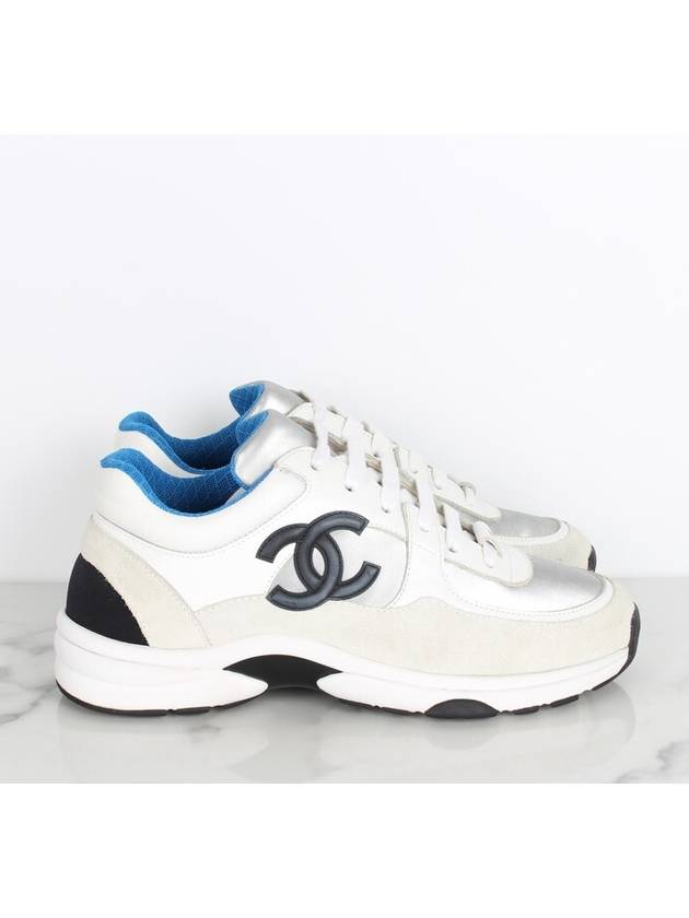 CC logo suede sneakers 36 5 235 - CHANEL - BALAAN 7