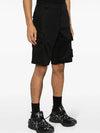 Metropolis Series Stretch Sateen Cargo Shorts Black - CP COMPANY - BALAAN 4