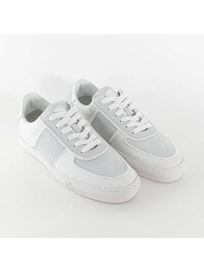 Neue York Leather Low Top Sneakers White - MONCLER - BALAAN 2