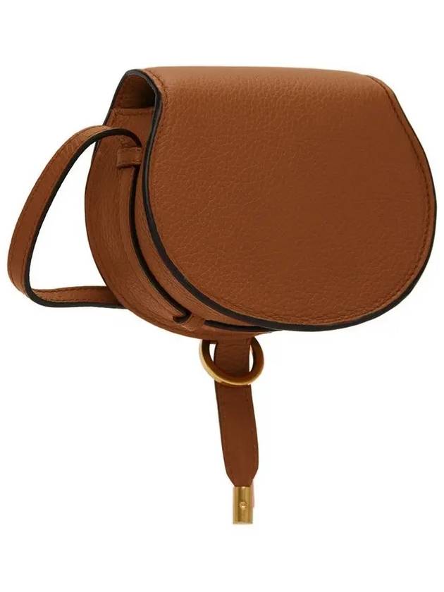 Marcie Nano Saddle Shoulder Bag Brown - CHLOE - BALAAN 5