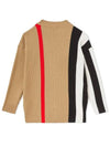 Kids Icon Striped Wool Cardigan 8053479 - BURBERRY - BALAAN 3