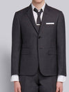 Men's Signature Classic Wool Suit Dark Grey - THOM BROWNE - BALAAN 4