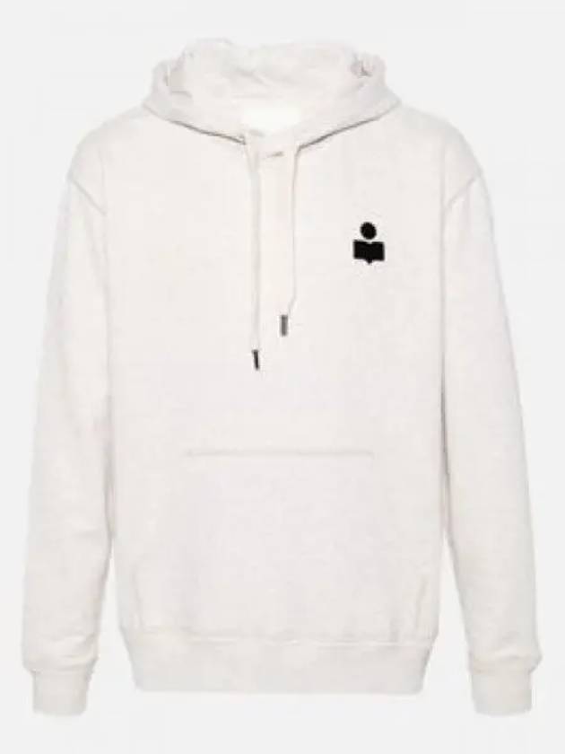 Matte Logo Print Hoodie Ecru - ISABEL MARANT - BALAAN 2