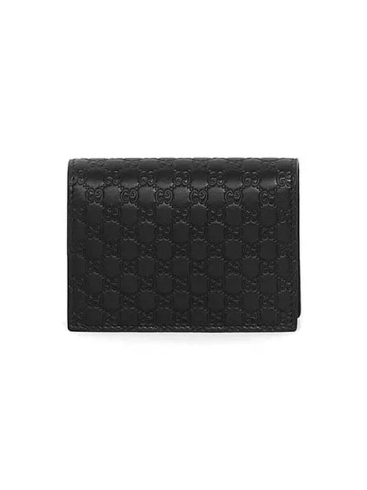 Microssima Bifold Card Wallet Black - GUCCI - BALAAN 2