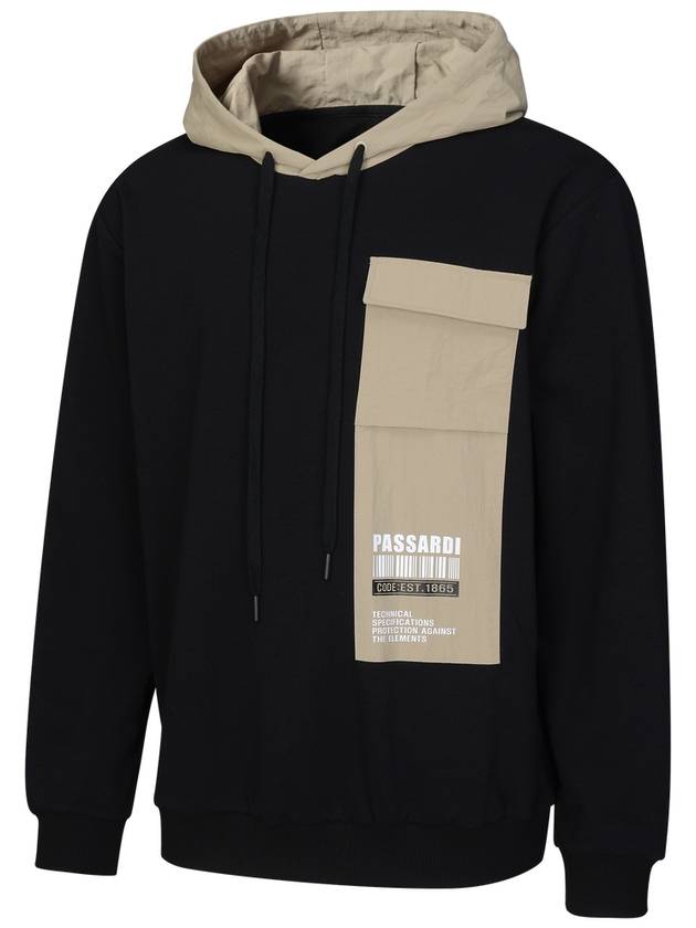 Over Fit Hoodie BK - PASSARDI - BALAAN 2