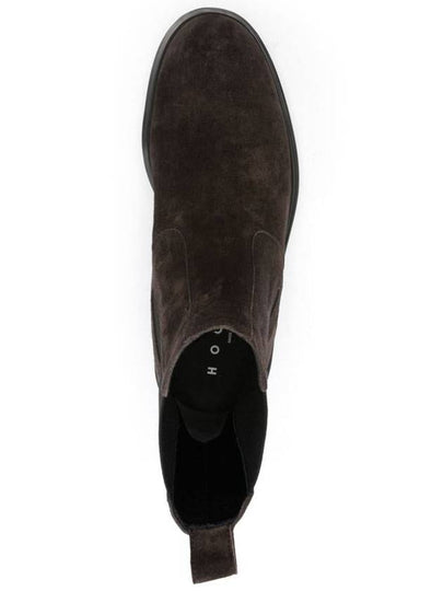 Hogan H673 Chelsea Boots In Suede Leather - HOGAN - BALAAN 2