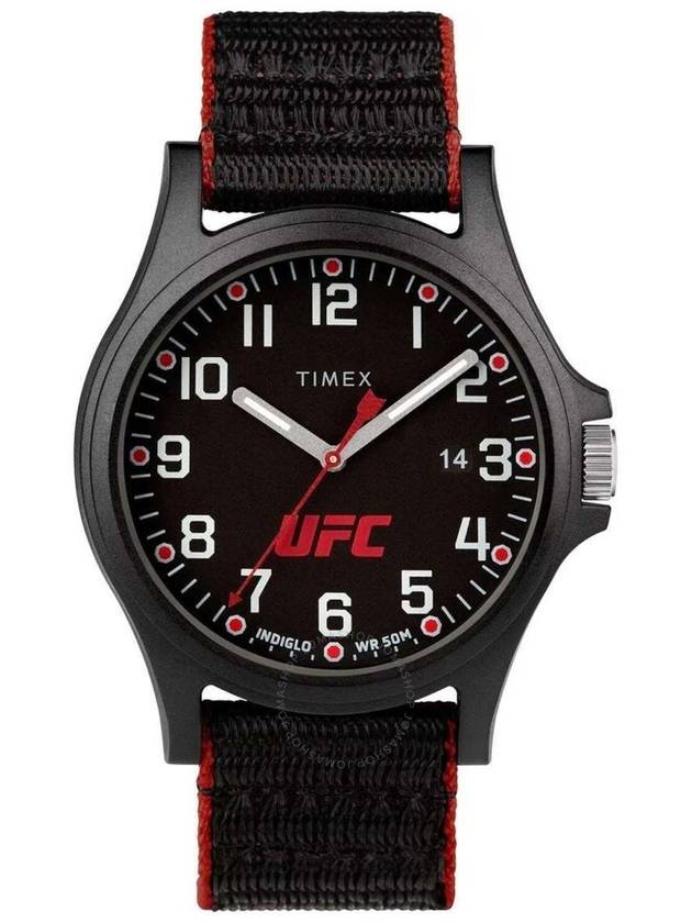 Timex UFC Street Quartz Black Dial Men's Watch TW2V55000 - TIMEX - BALAAN 1