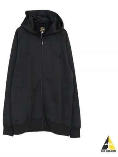 24 Zipped Sweat Hoody Black OT247 - NEEDLES - BALAAN 1