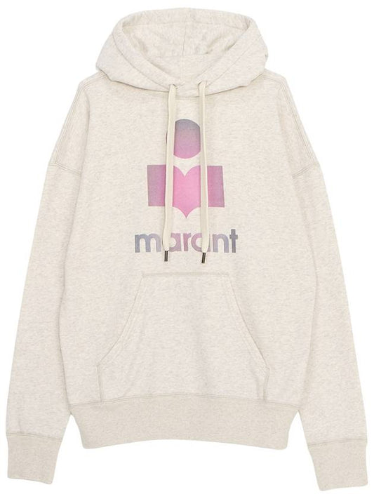 SW0001FA A3M56E 23EC Women s hooded brushed long sleeved sweatshirt - ISABEL MARANT - BALAAN 1