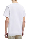 Men s Pixel Logo Short Sleeve T Shirt White 8C000048392700A - MONCLER - BALAAN 4