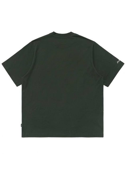 Tiger Collection Bucket Point T Shirt GREEN - MALBON GOLF - BALAAN 2