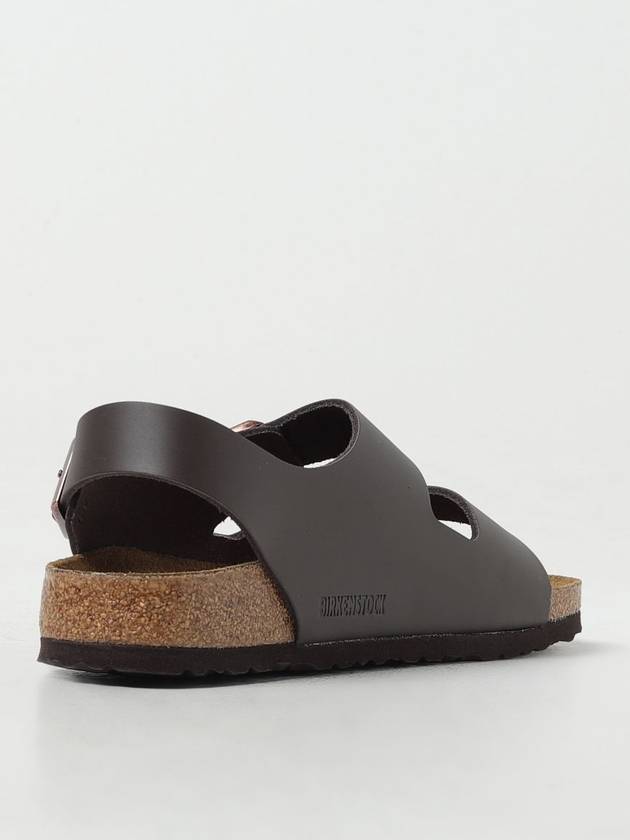 Milano Leather Narrow Sandals Dark Brown - BIRKENSTOCK - BALAAN 4