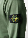 Garment Dyed Cotton Crewneck Sweatshirt Khaki - STONE ISLAND - BALAAN 4