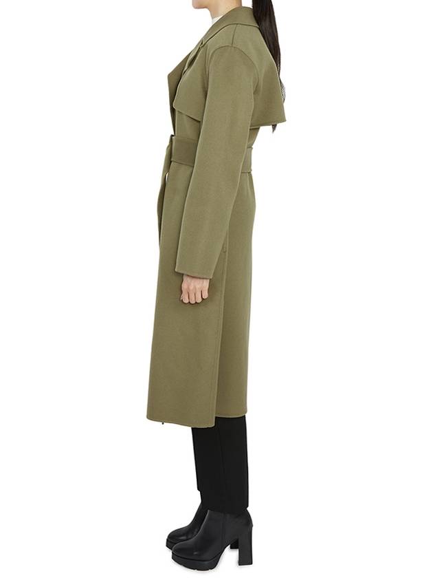 Wool Cashmere Women's Wrap Trench Coat M0601403 FLM - THEORY - BALAAN.