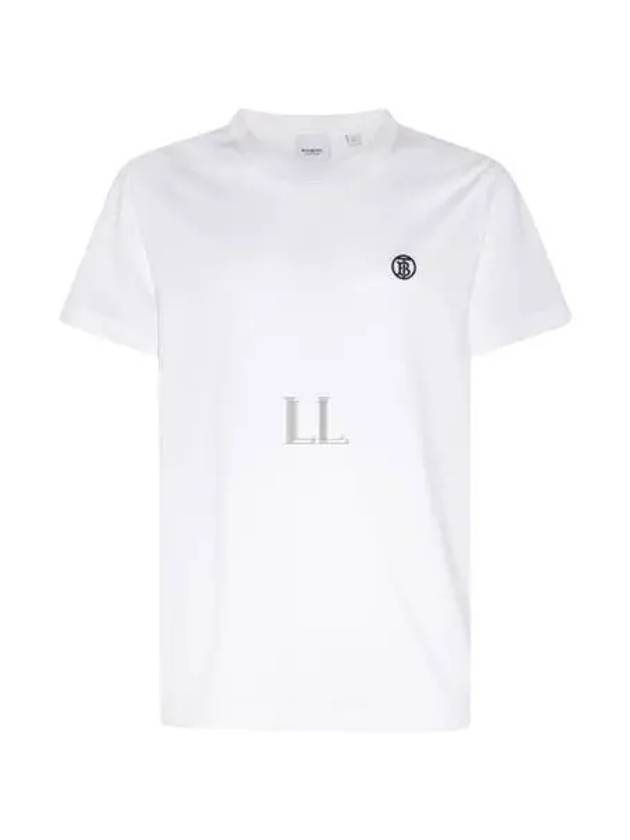 TB Logo Short Sleeve T-shirt White - BURBERRY - BALAAN 2