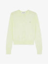 Baby Fox Patch Regular Cardigan Lemonade - MAISON KITSUNE - BALAAN 3