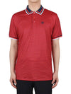 Golf Wear Men s Collar Short Sleeve T Shirt G4MS23K061A POPPY - G/FORE - BALAAN 4