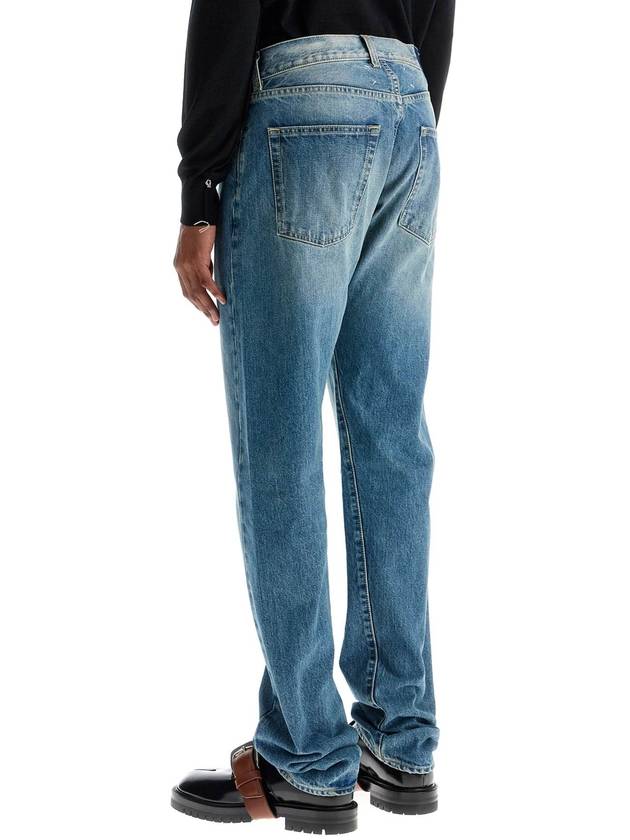 straight jeans with twisted seams - MAISON MARGIELA - BALAAN 3