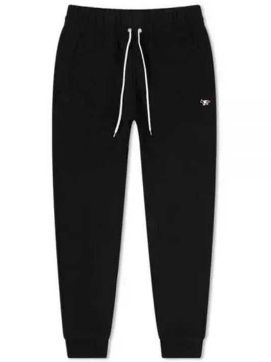 Jogger Pants Tricolor Fox Patch AM01300KM0001 BK Fox Patch Jogger Pants 658493 - MAISON KITSUNE - BALAAN 1