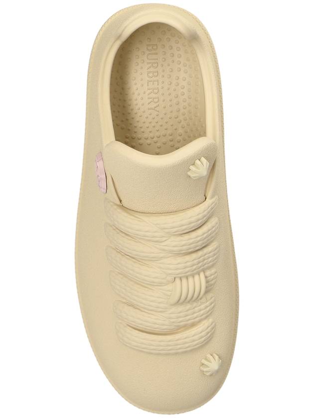 Burberry Rubber Shoes Bubble, Women's, Beige - BURBERRY - BALAAN 6