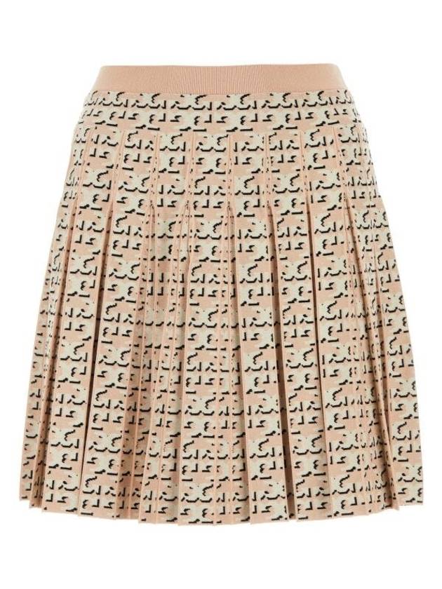 tee monogram pleated skirt - TORY BURCH - BALAAN 1