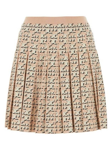 tee monogram pleated skirt - TORY BURCH - BALAAN 1