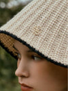 ANC RAPHIA KNIT BUCKET HAT_IVORY - ANOETIC - BALAAN 4